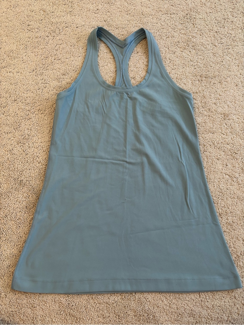 lululemon athletica Light Slate Blue Racerback Tank, Women’s Medium